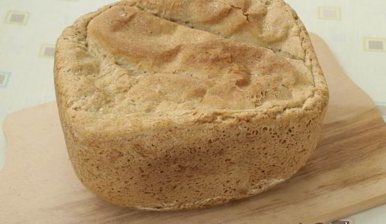 ржаной хлеб с овсяными хлопьями на пиве в хлебопечке