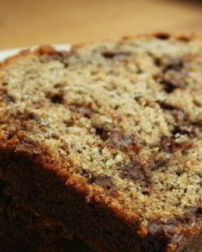 Шоколадно-банановый хлеб