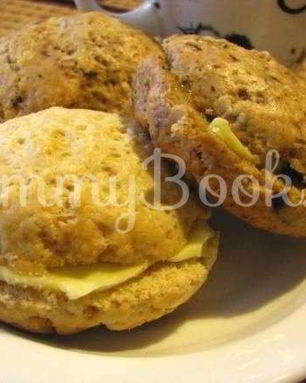 Сконы английские песочные булочки