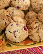 Сконы с клюквой и апельсином