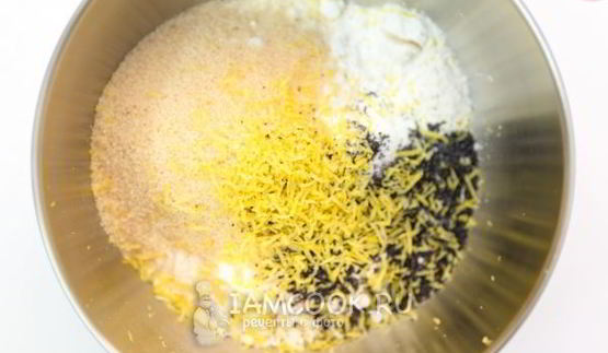 сконы с маком и лимонной цедрой