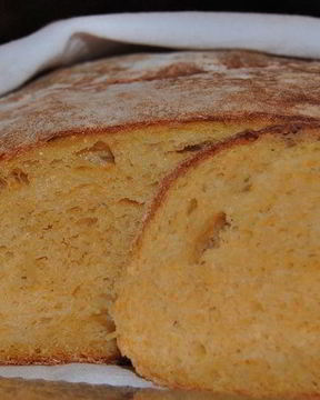 Солнечное настроениеХлеб из тыквы