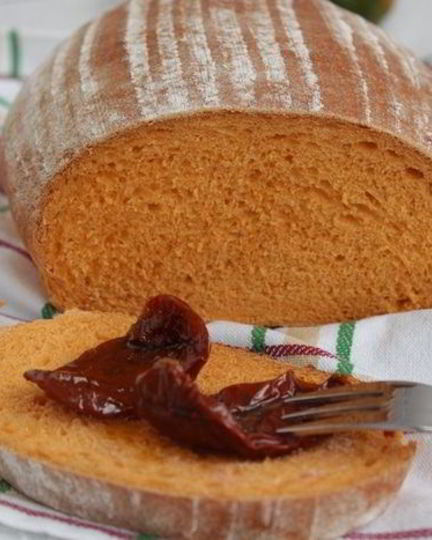 Рецепт томатного хлеба