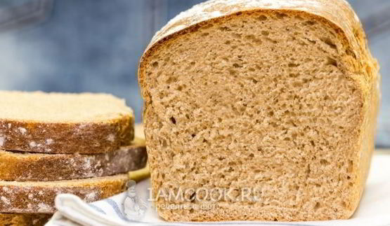 цельнозерновой хлеб на сухом молоке