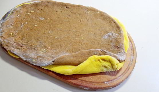 тыквенно-шоколадный хлеб