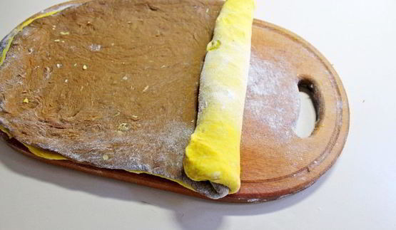 тыквенно-шоколадный хлеб