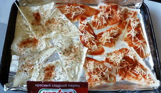 чипсы из лаваша