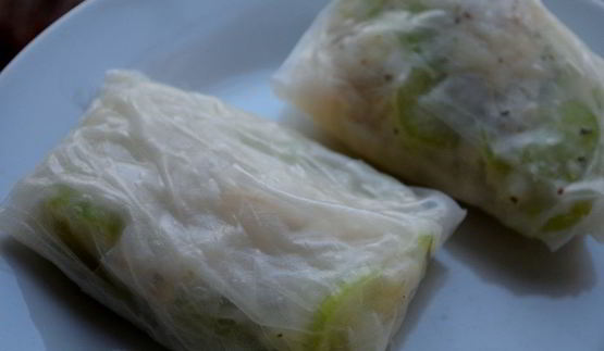 ленивые конвертики из рисовой бумаги