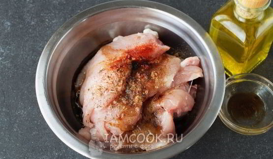 арабская пита с курицей и овощами