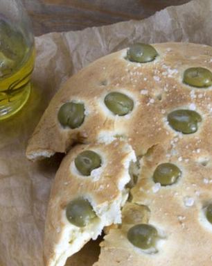 Фокачча с оливками