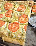 Фокачча с песто