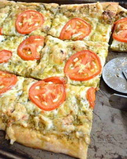 Рецепт фокаччи с песто