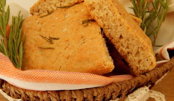 фокачча с розмарином