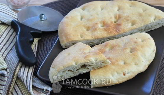 фокачча с сырами разных сортов