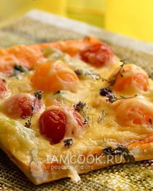 Итальянские лепешки с черри