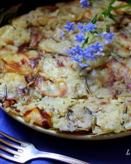 Рецепт картофельной лепешки