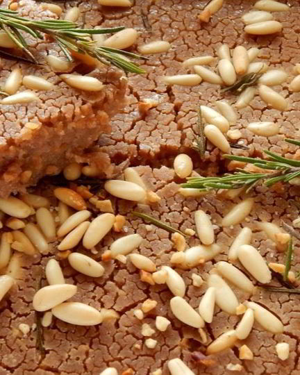 Рецепт каштановой лепешки