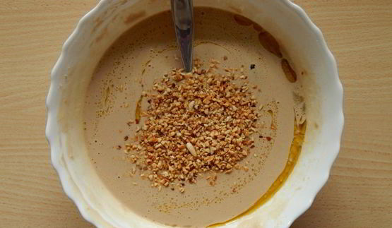 каштановая лепешка