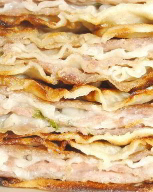 Китайские лепешки с мясом