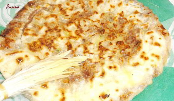 китайские лепешки с мясом