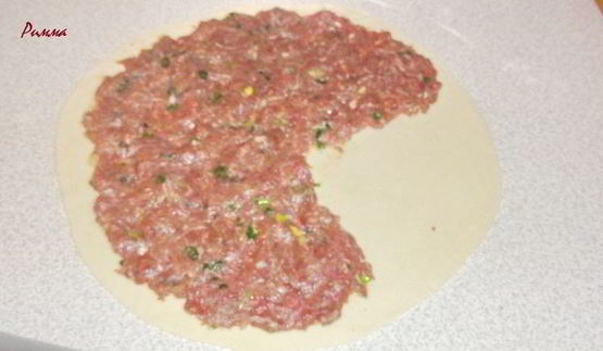 китайские лепешки с мясом