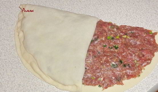 китайские лепешки с мясом