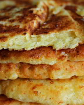 Кукурузные лепешки на сковороде