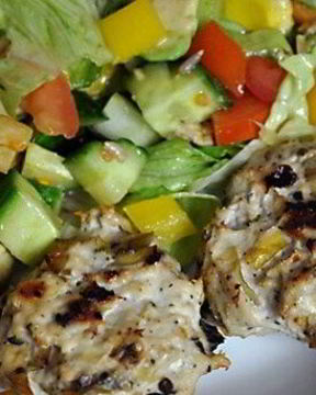 Куриные лепешки