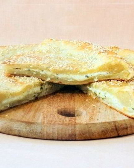 Рецепт лепешки с сыром