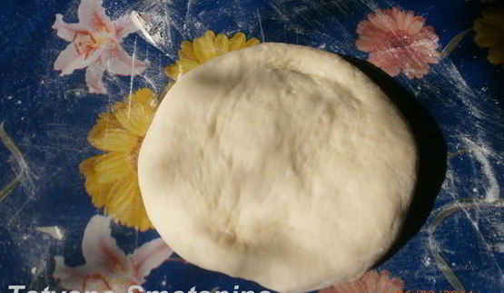 лепешка цветок