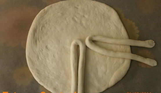 лепешка цветок