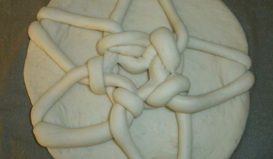 лепешка цветок