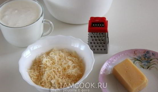 лепешки на кефире с сыром и зеленью