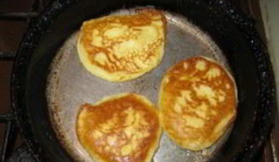 лепешки на сметане