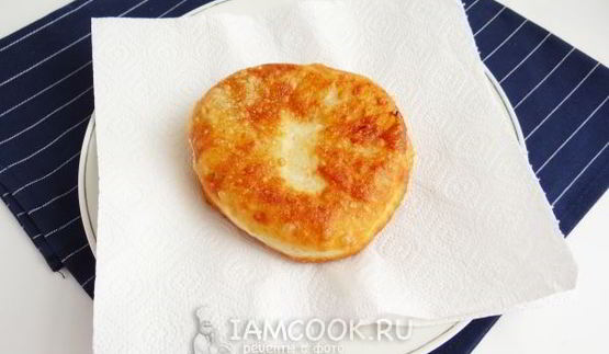 лепешки с луком на сковороде