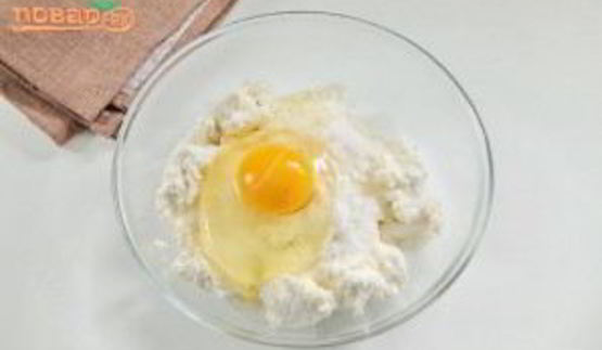 лепешки с малиной и рикоттой