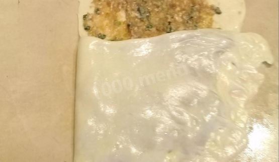 лепешки с начинкой за 5 минут