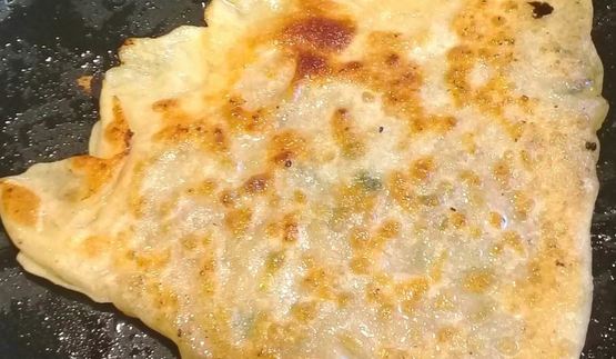 лепешки с начинкой за 5 минут