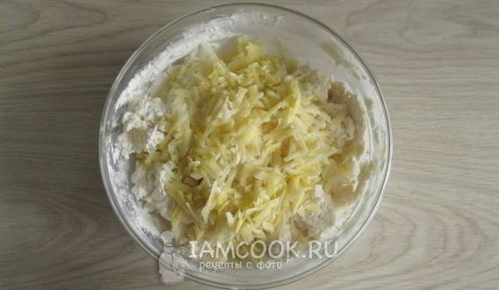 лепешки с сыром в духовке