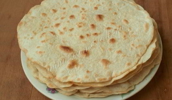 мексиканская лепешка тортилья