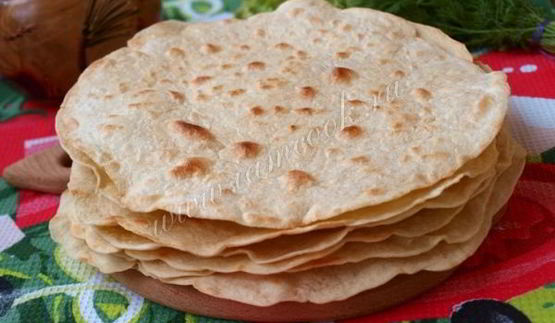 мексиканская лепешка тортилья