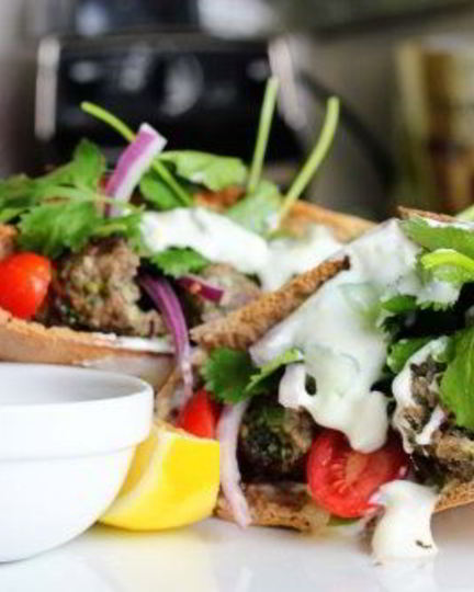 Рецепт питы с фаршем и овощами