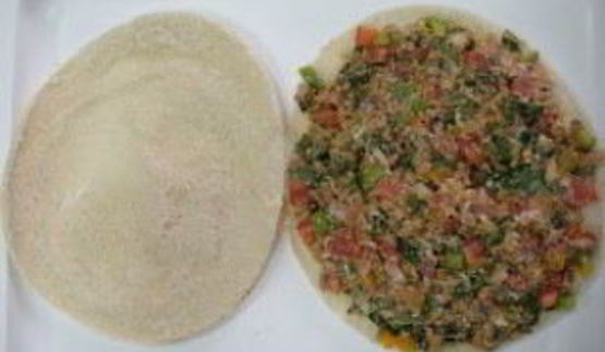 пита с начинкой из овощей