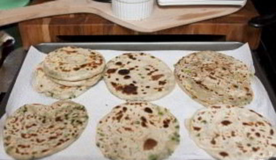 постные лепешки