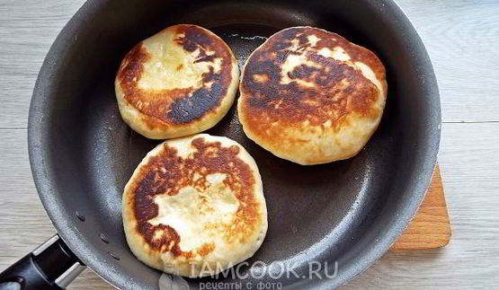 пышные лепешки на кефире