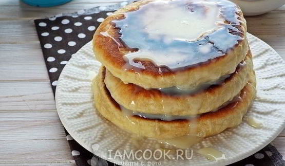 пышные лепешки на кефире