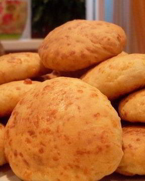 Пышные сырные лепешки на кефире