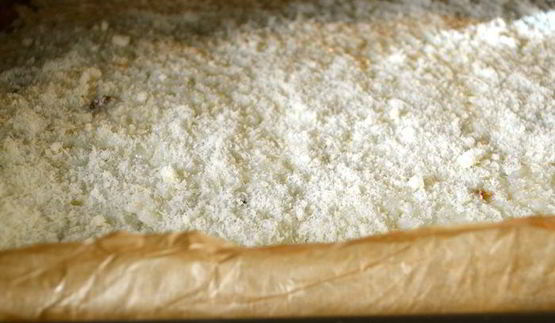 рисовая лепешка, фаршированная грибами