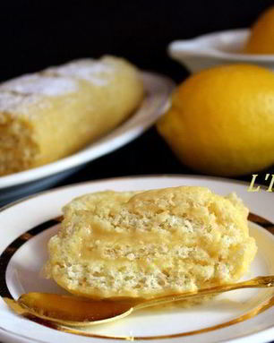 Лимонный рулет