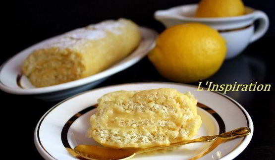 лимонный рулет